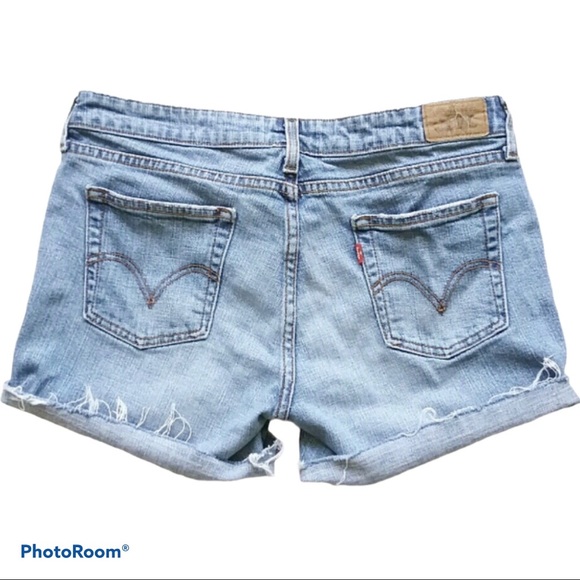 Denim Blue Jean Shorts 